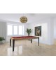 Table billard convertible EASY tapis rouge